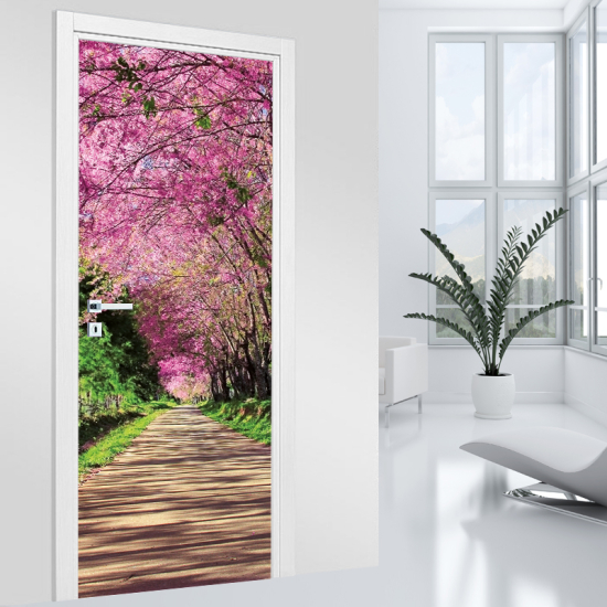 Door Sticker - Decal - Path