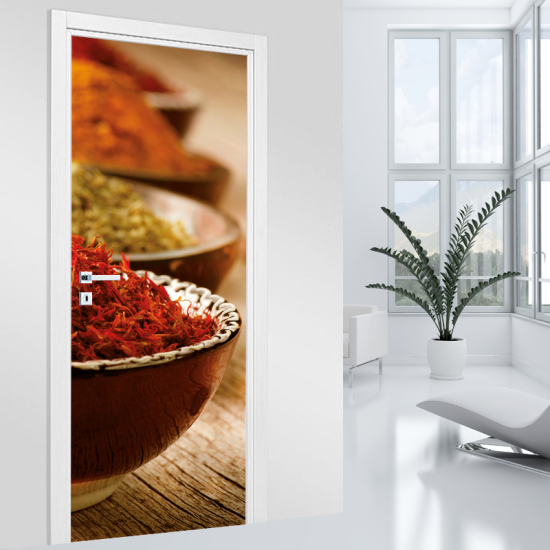 Door Sticker - Decal - Spices