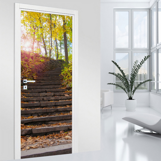 Door Sticker - Decal - Stairs