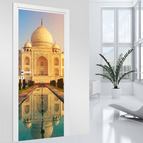 Door Sticker - Decal - Taj Mahal