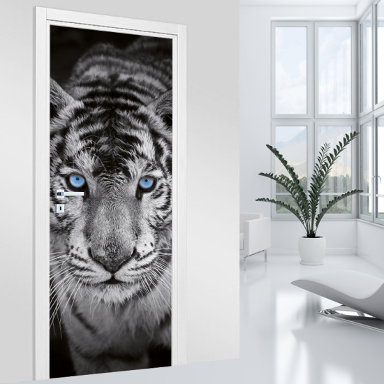 Door Sticker - Decal - Tiger