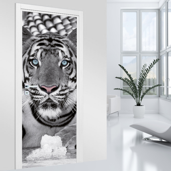 Door Sticker - Decal - Tiger