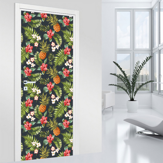 Door Sticker - Decal - Tropical