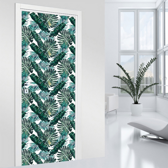 Door Sticker - Decal - Tropical