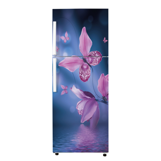 Fridge Sticker - Butterfly Flowers