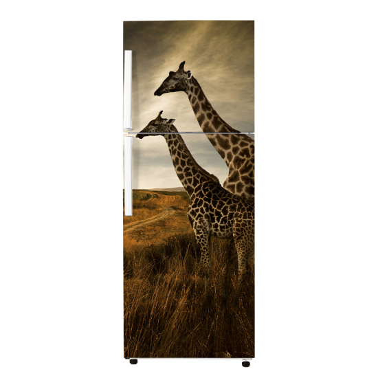 Fridge Sticker - Giraffes