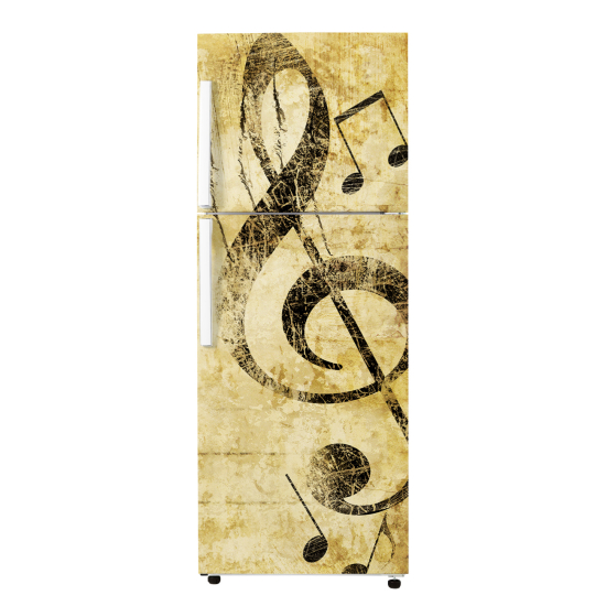 Fridge Sticker - Treble Clef