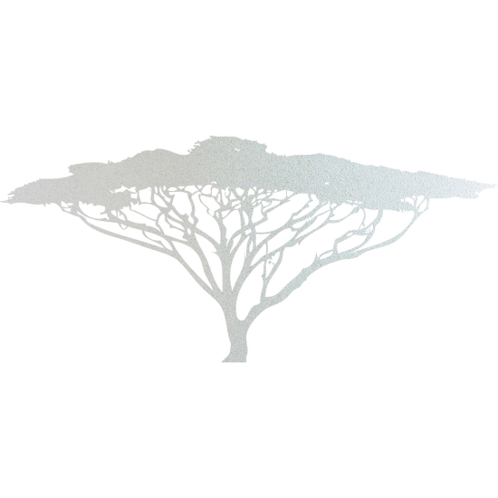 Frosted Window Glass Sticker - African tree