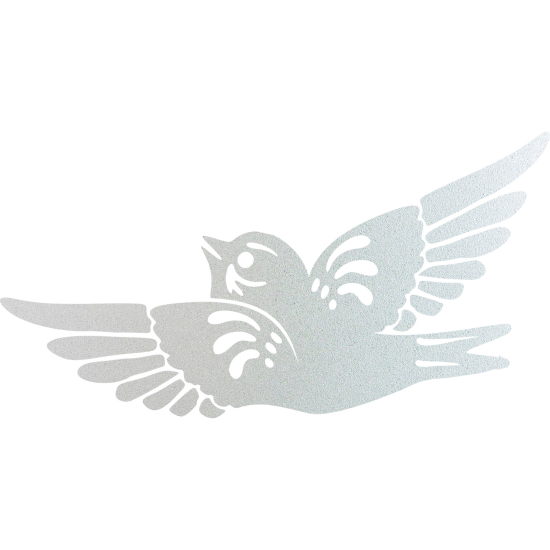 Frosted Window Glass Sticker - Bird