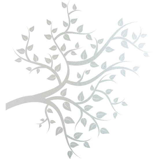 Frosted Window Glass Sticker - Branch