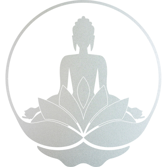 Frosted Window Glass Sticker - Buddha