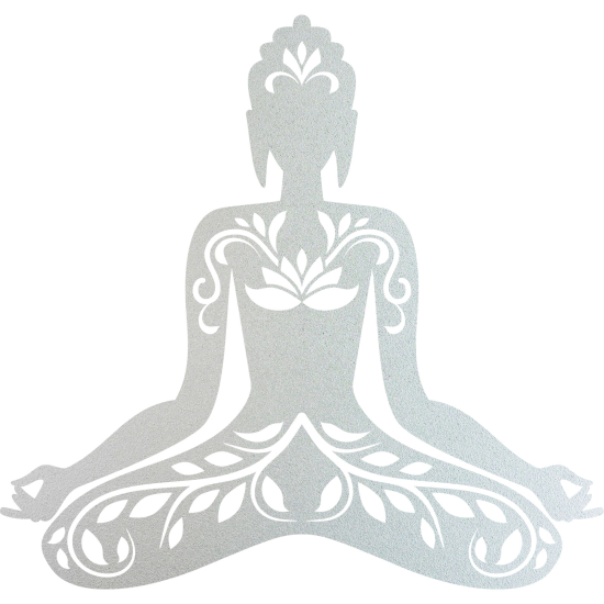 Frosted Window Glass Sticker - Buddha