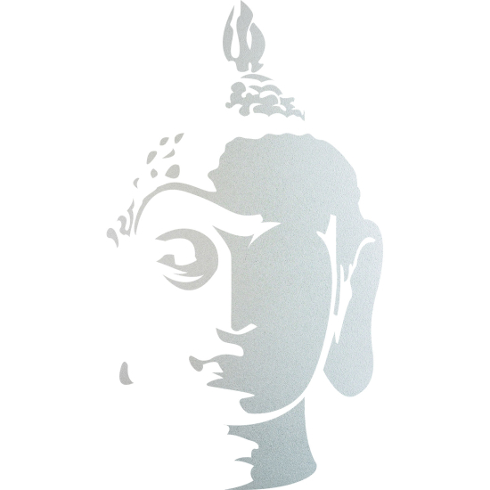 Frosted Window Glass Sticker - Buddha