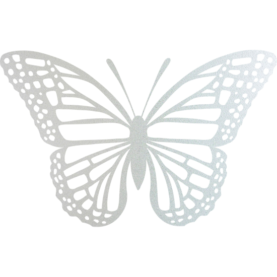 Frosted Window Glass Sticker - Butterfly