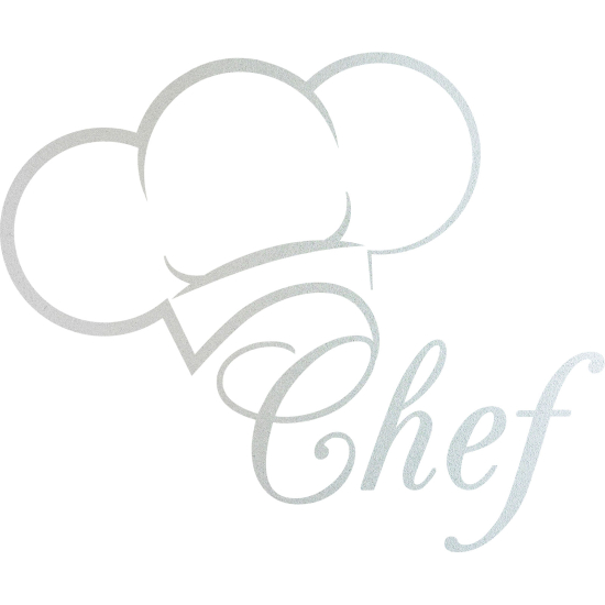 Frosted Window Glass Sticker - Chef's Set Ofchen