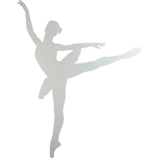 Frosted Window Glass Sticker - Dancer