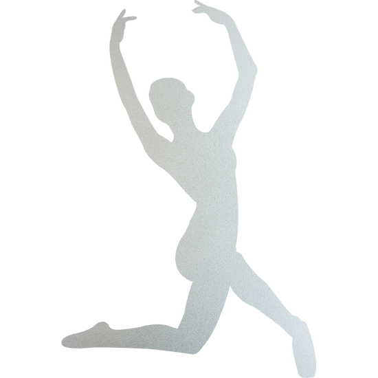 Frosted Window Glass Sticker - Dancer