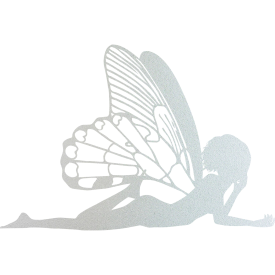 Frosted Window Glass Sticker - Fairy