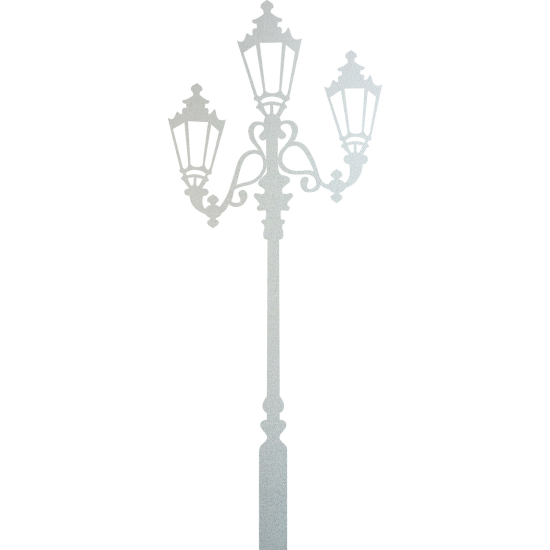 Frosted Window Glass Sticker - Floor lamp