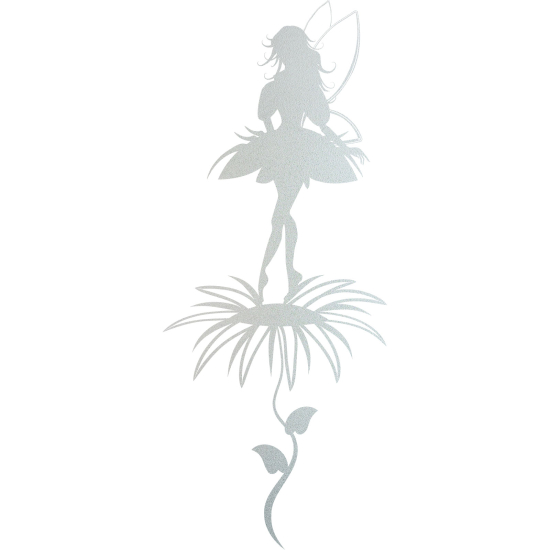 Frosted Window Glass Sticker - Flower Fairy