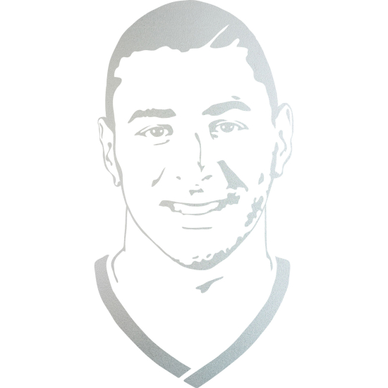 Frosted Window Glass Sticker - Karim Benzema