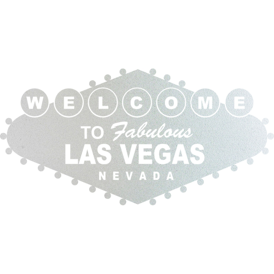 Frosted Window Glass Sticker - Las Vegas