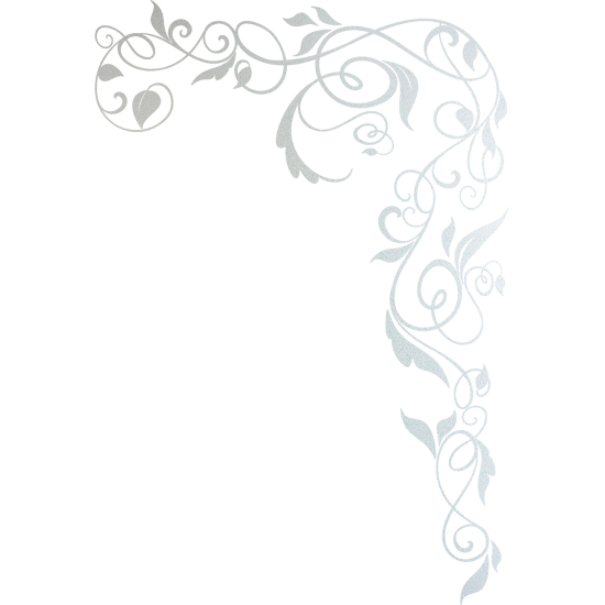 Frosted Window Glass Sticker - Ornament