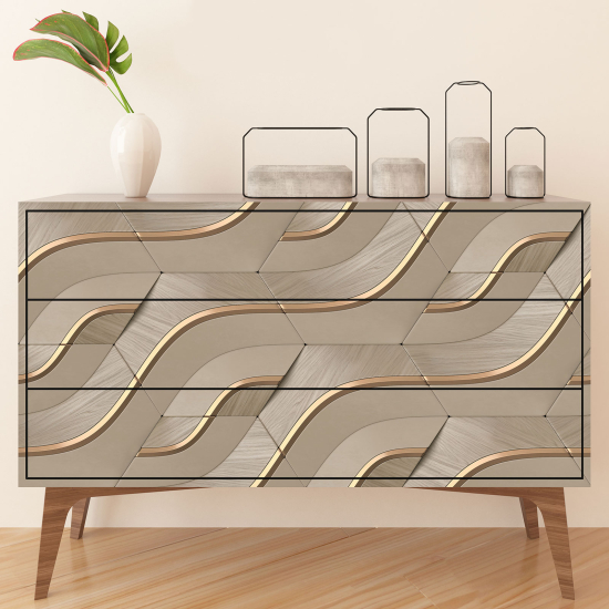 Furniture Sticker - 3D Effect