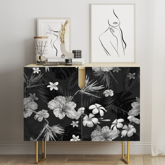 Furniture Sticker - Flowers