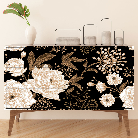 Furniture Sticker - Flowers