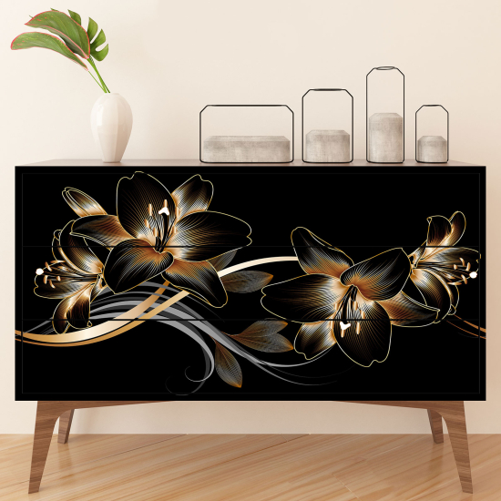 Furniture Sticker - Flowers