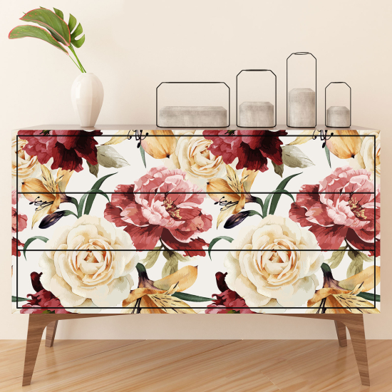 Furniture Sticker - Flowers