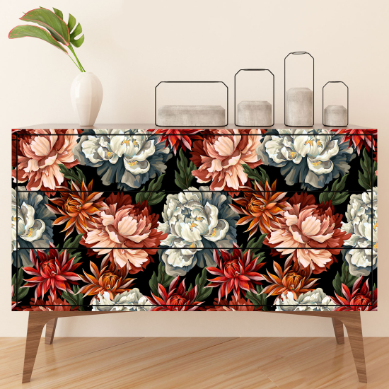 Furniture Sticker - Flowers