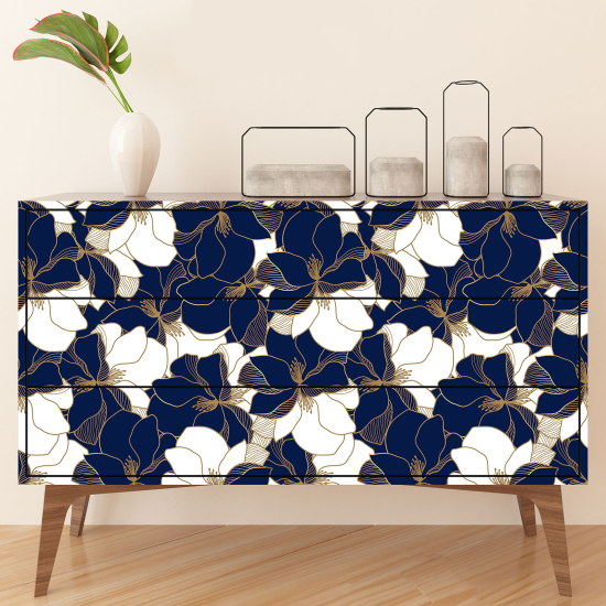 Furniture Sticker - Flowers