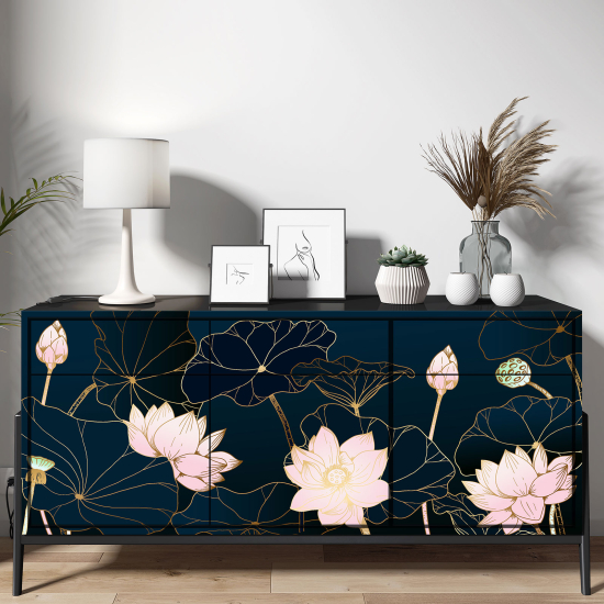 Furniture Sticker - Flowers