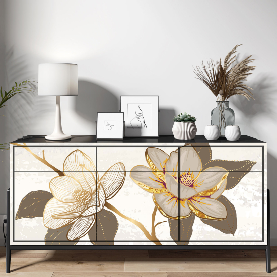 Furniture Sticker - Flowers