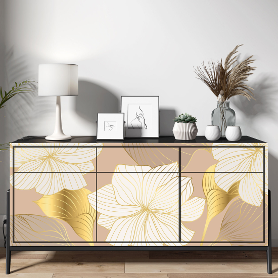 Furniture Sticker - Flowers