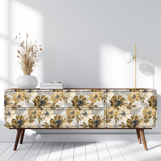 Furniture Sticker - Flowers