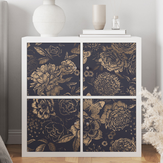 Furniture Sticker - Flowers Butterflies