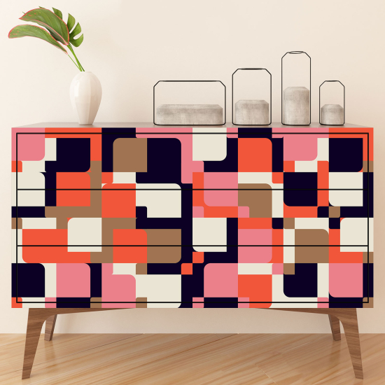 Furniture Sticker - Geometric pattern