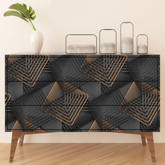 Furniture Sticker - Geometric pattern