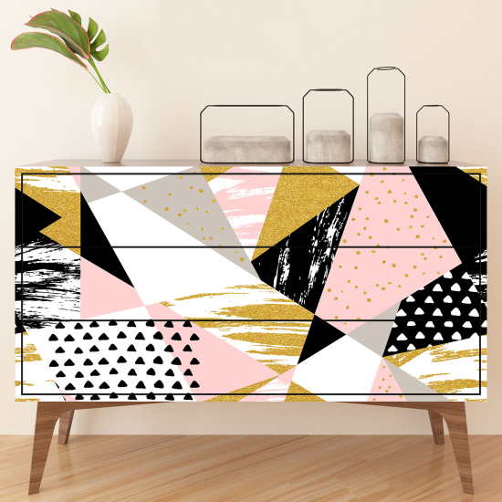 Furniture Sticker - Geometric pattern