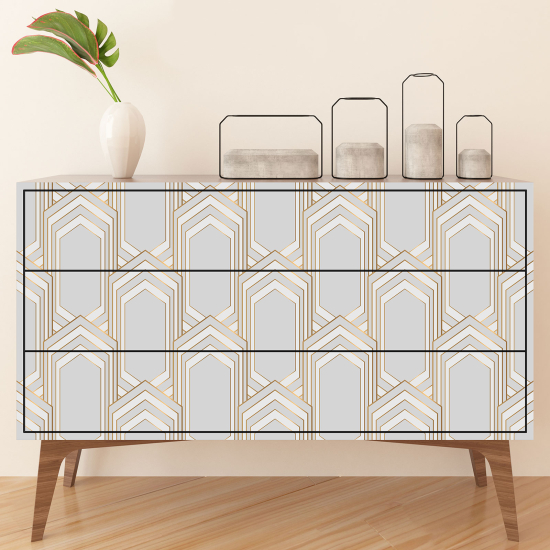 Furniture Sticker - Geometric Pattern