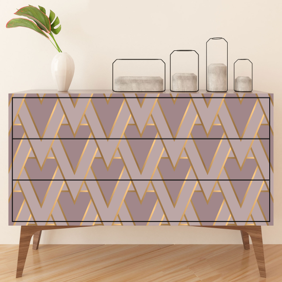 Furniture Sticker - Geometric Pattern