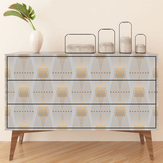 Furniture Sticker - Geometric Pattern