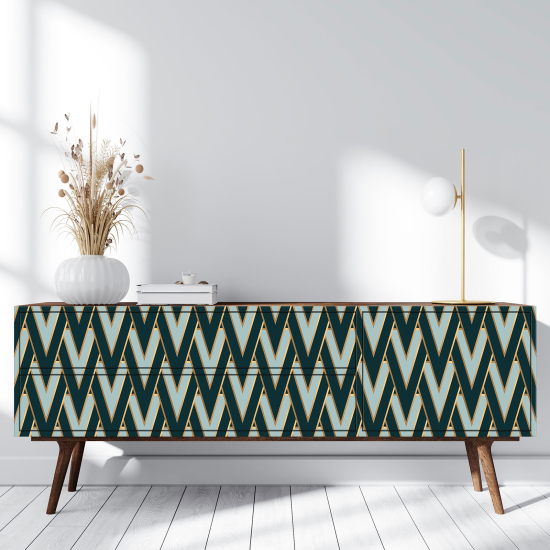 Furniture Sticker - Geometric Pattern