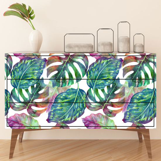 Furniture Sticker - Tropical Pattern