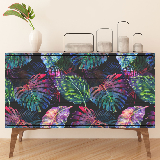 Furniture Sticker - Tropical Pattern