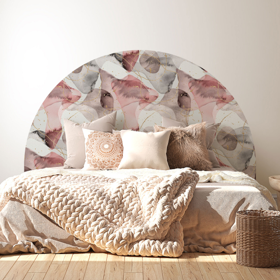 Headboard Wall Sticker - Abstract