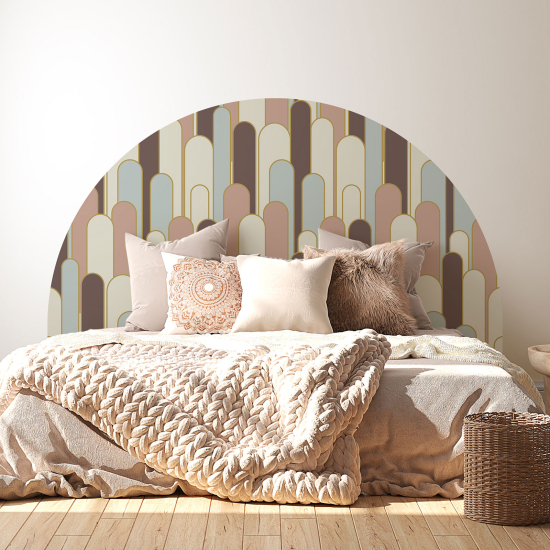 Headboard Wall Sticker - Arches design